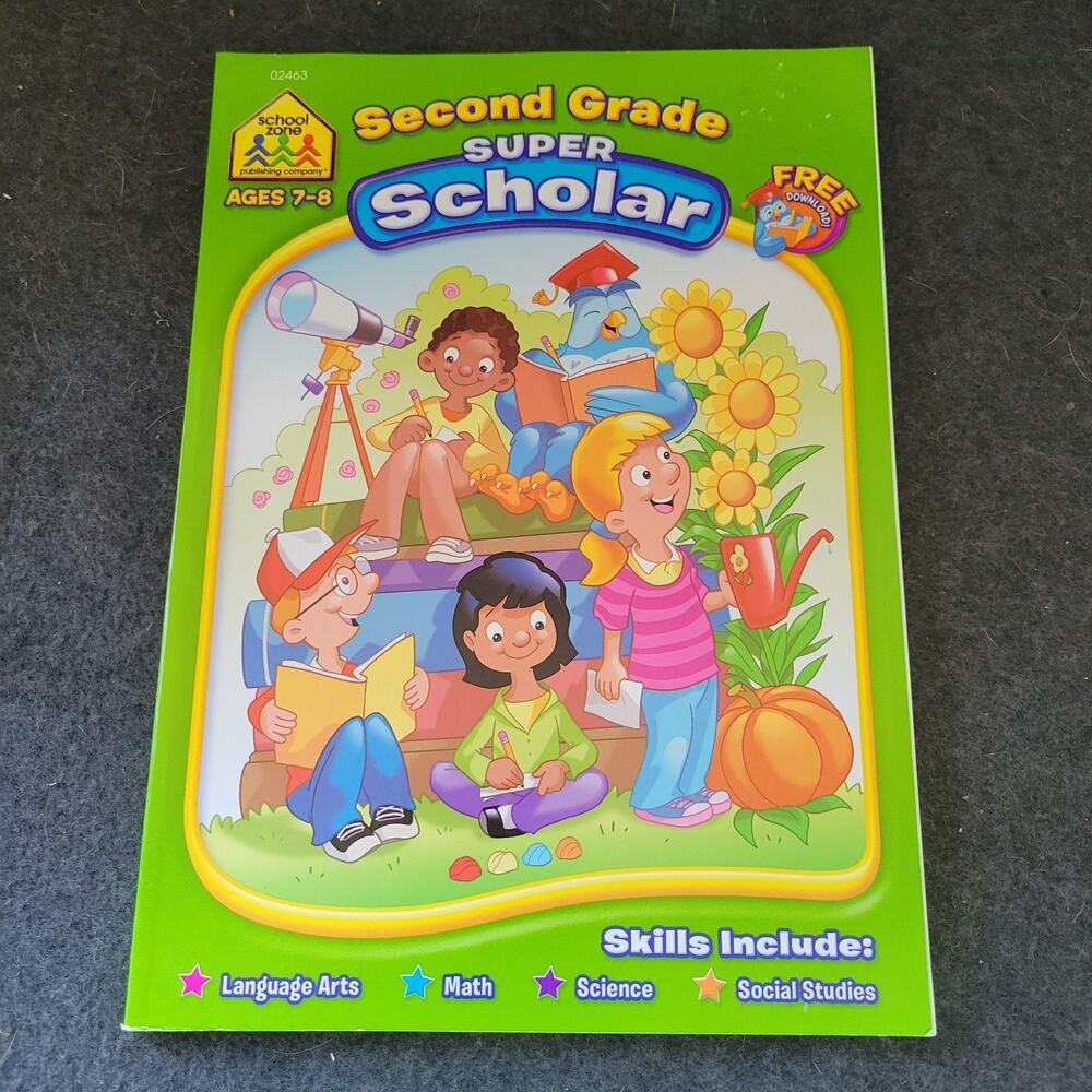 School Zone Second Grade Super‎ Scholar